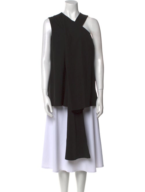 Halston V-Neck Sleeveless Tunic