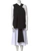 Halston V-Neck Sleeveless Tunic