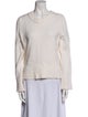 Halston Merino Wool Scoop Neck Sweater