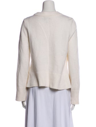 Halston Merino Wool Scoop Neck Sweater