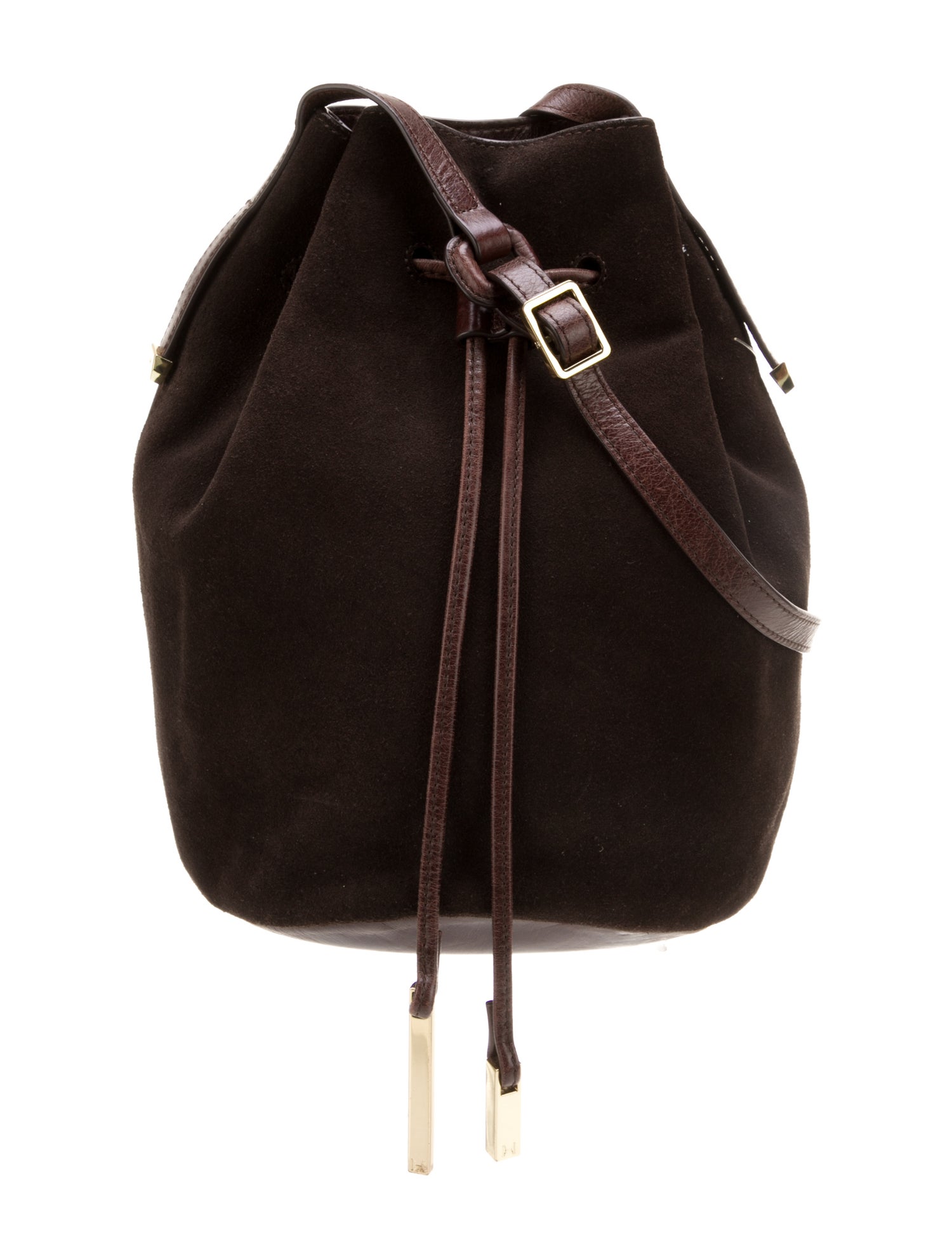 Halston Suede Crossbody Bag