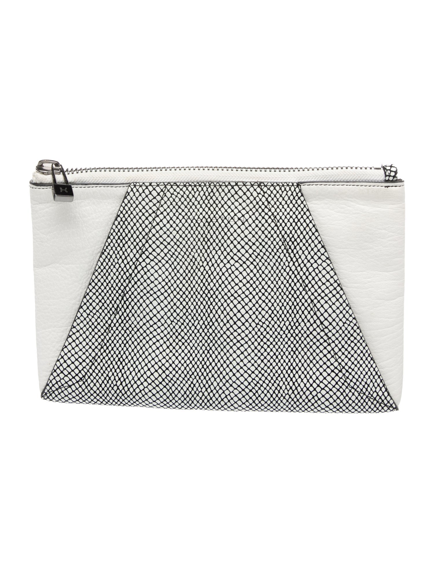 Halston Heritage Leather Clutch