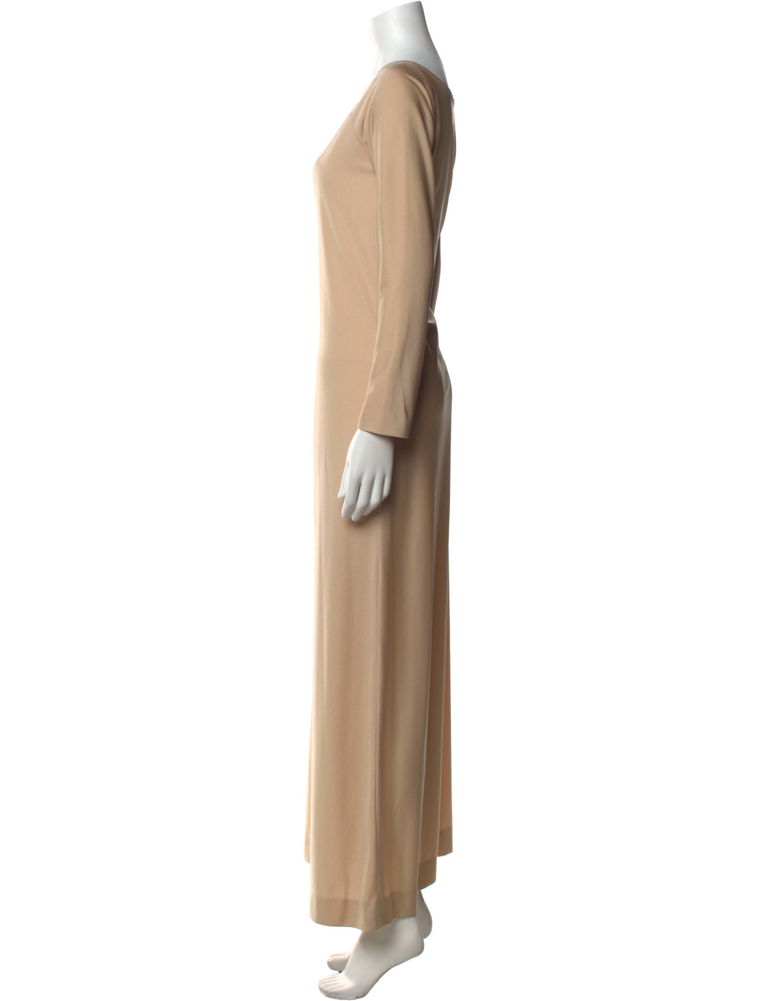 Halston Nylon Long Dress