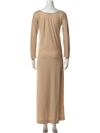 Halston Nylon Long Dress