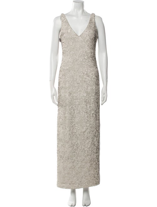 Halston Nylon Long Dress