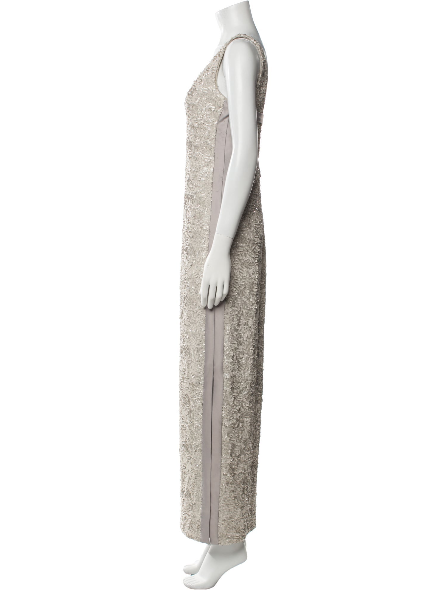 Halston Nylon Long Dress