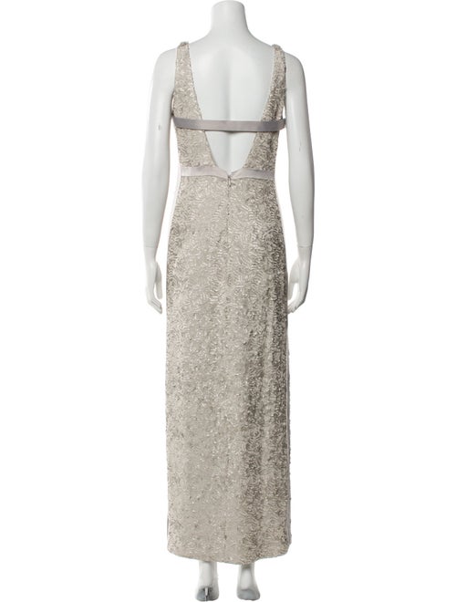 Halston Nylon Long Dress