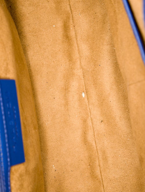 Halston Leather Top Handle Bag