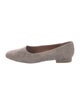 Halston Suede Flats