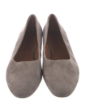 Halston Suede Flats