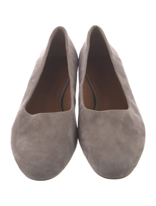 Halston Suede Flats