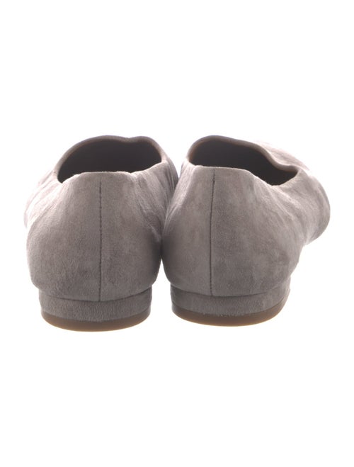 Halston Suede Flats