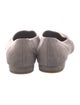 Halston Suede Flats