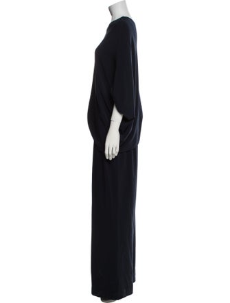Halston One-Shoulder Jumpsuit