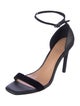 Halston Leather Sandals