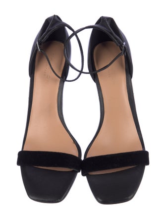 Halston Leather Sandals