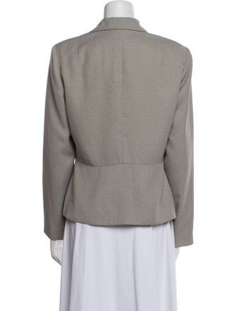 Halston Tweed Pattern Blazer