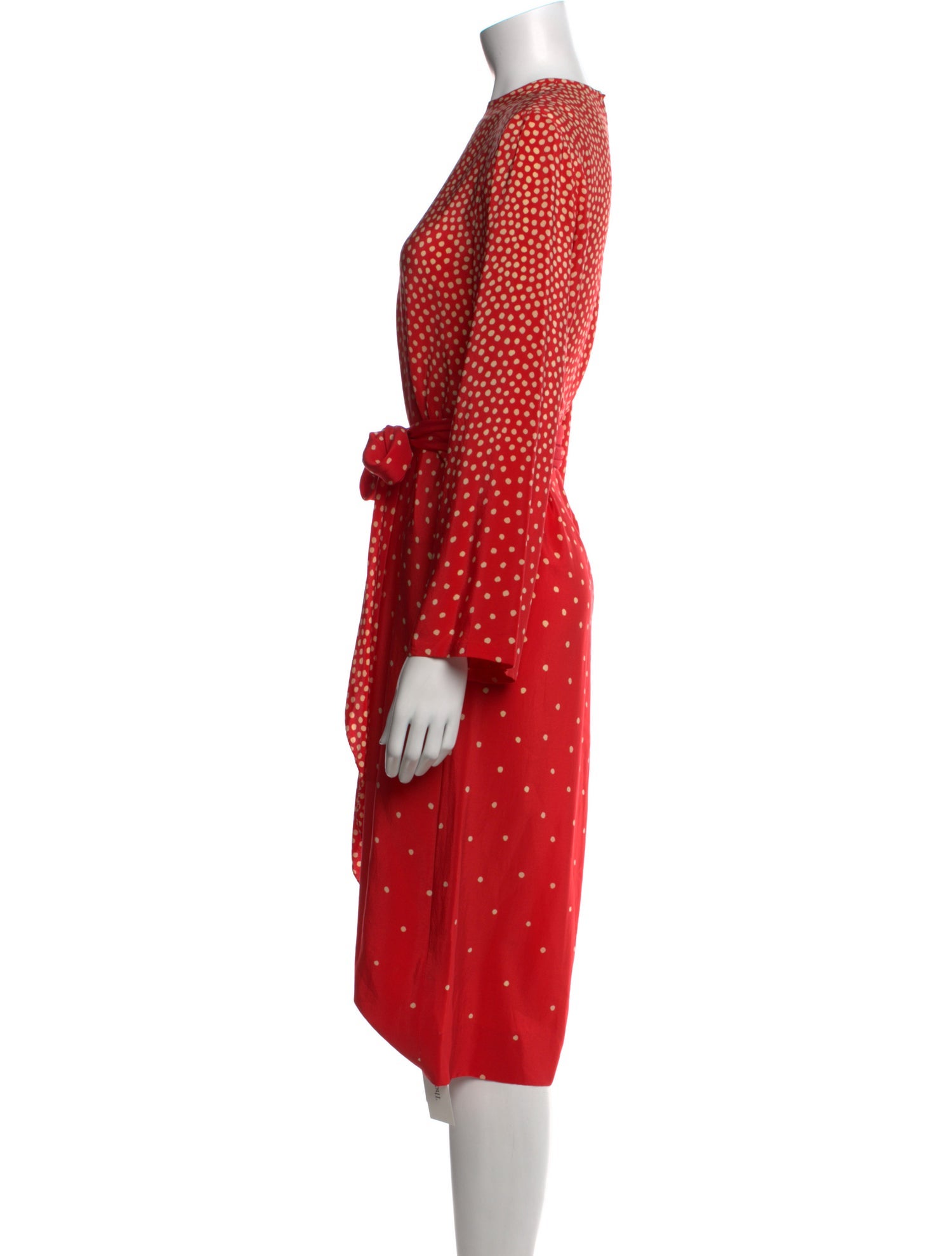 Halston Vintage Midi Length Dress