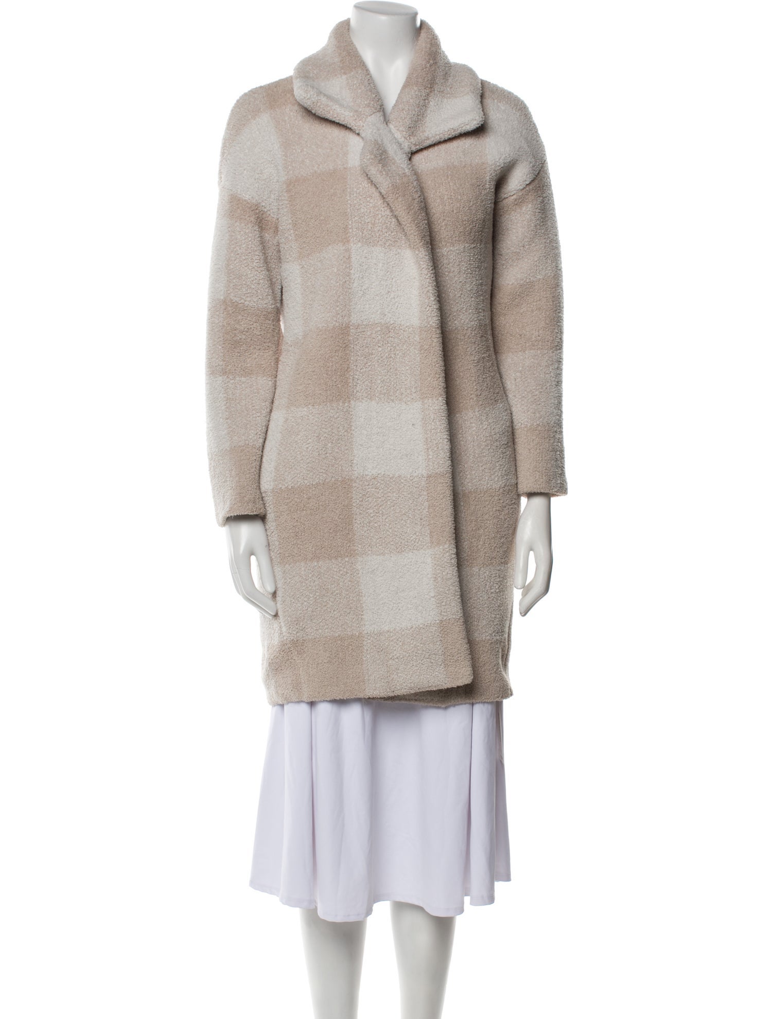 Halston Faux Fur Coat