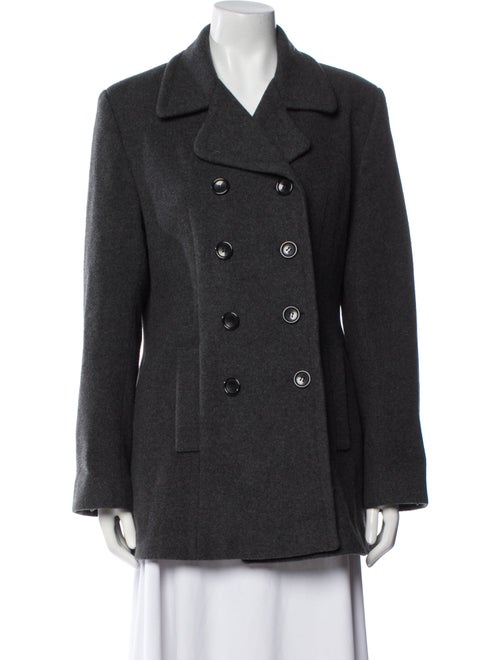 Halston Wool Peacoat