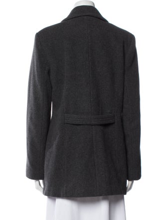 Halston Wool Peacoat