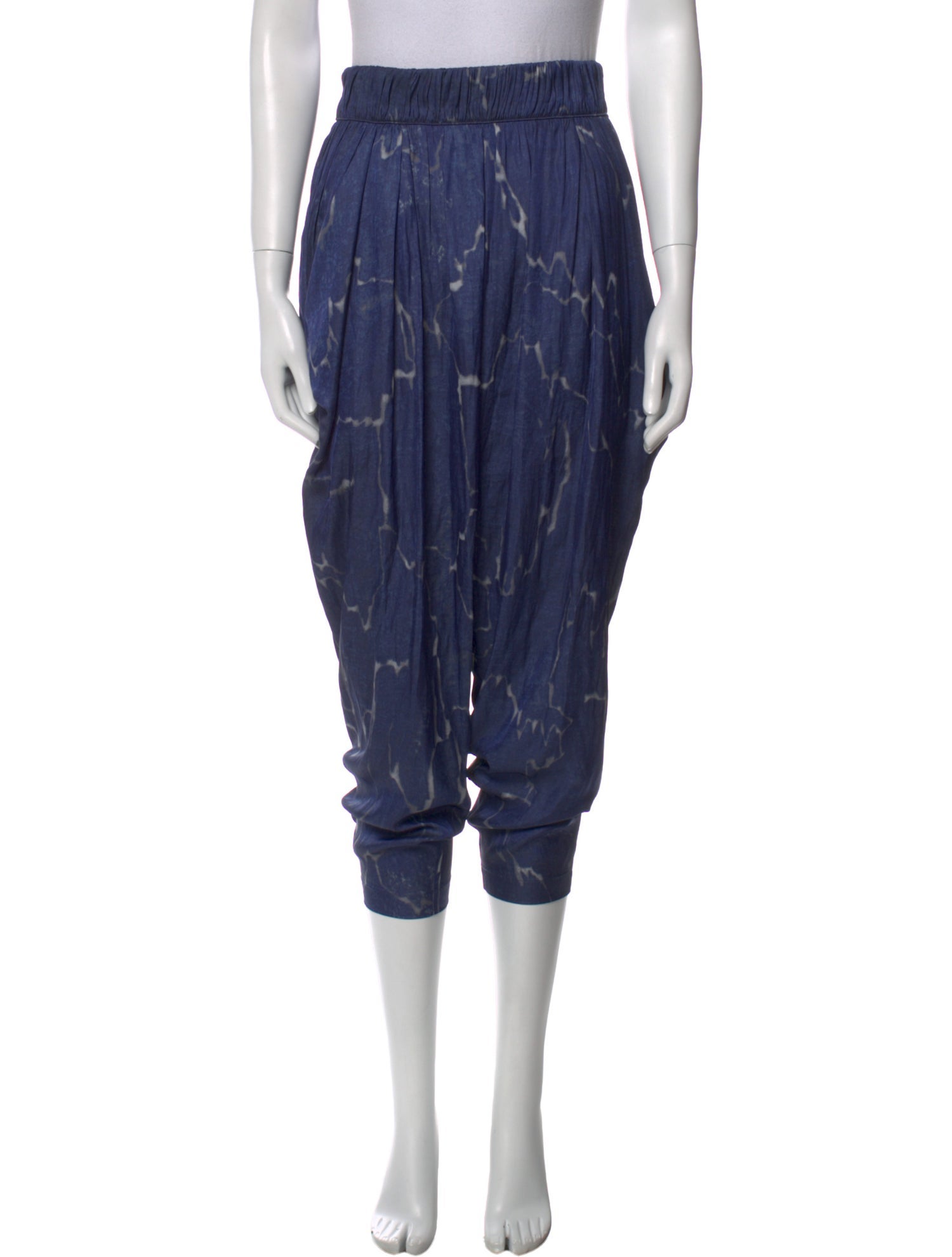 Halston Heritage Printed Skinny Leg Pants