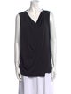Halston Cowl Neck Sleeveless Top