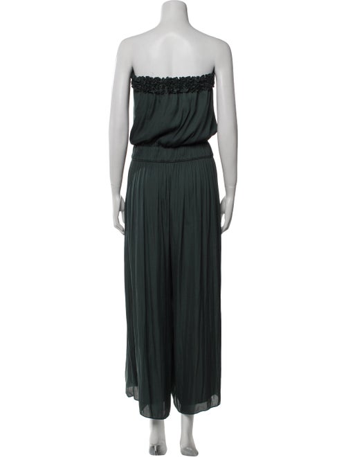 Halston Strapless Jumpsuit