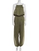 Halston Square Neckline Jumpsuit