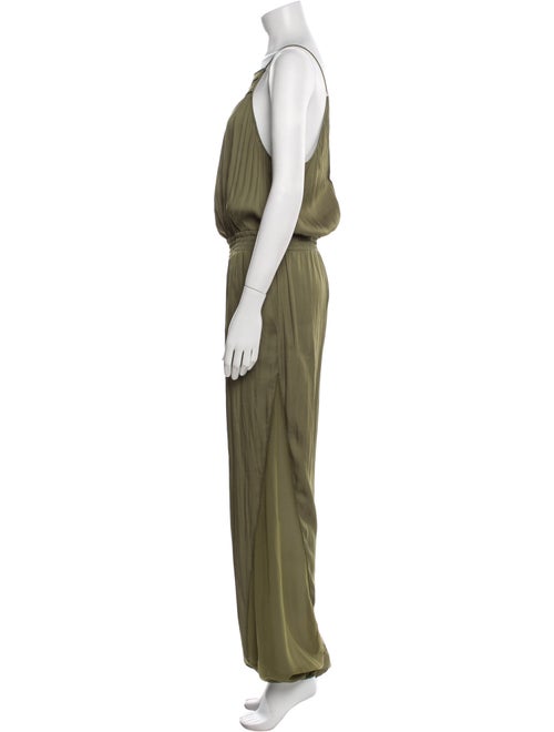 Halston Square Neckline Jumpsuit