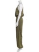 Halston Square Neckline Jumpsuit