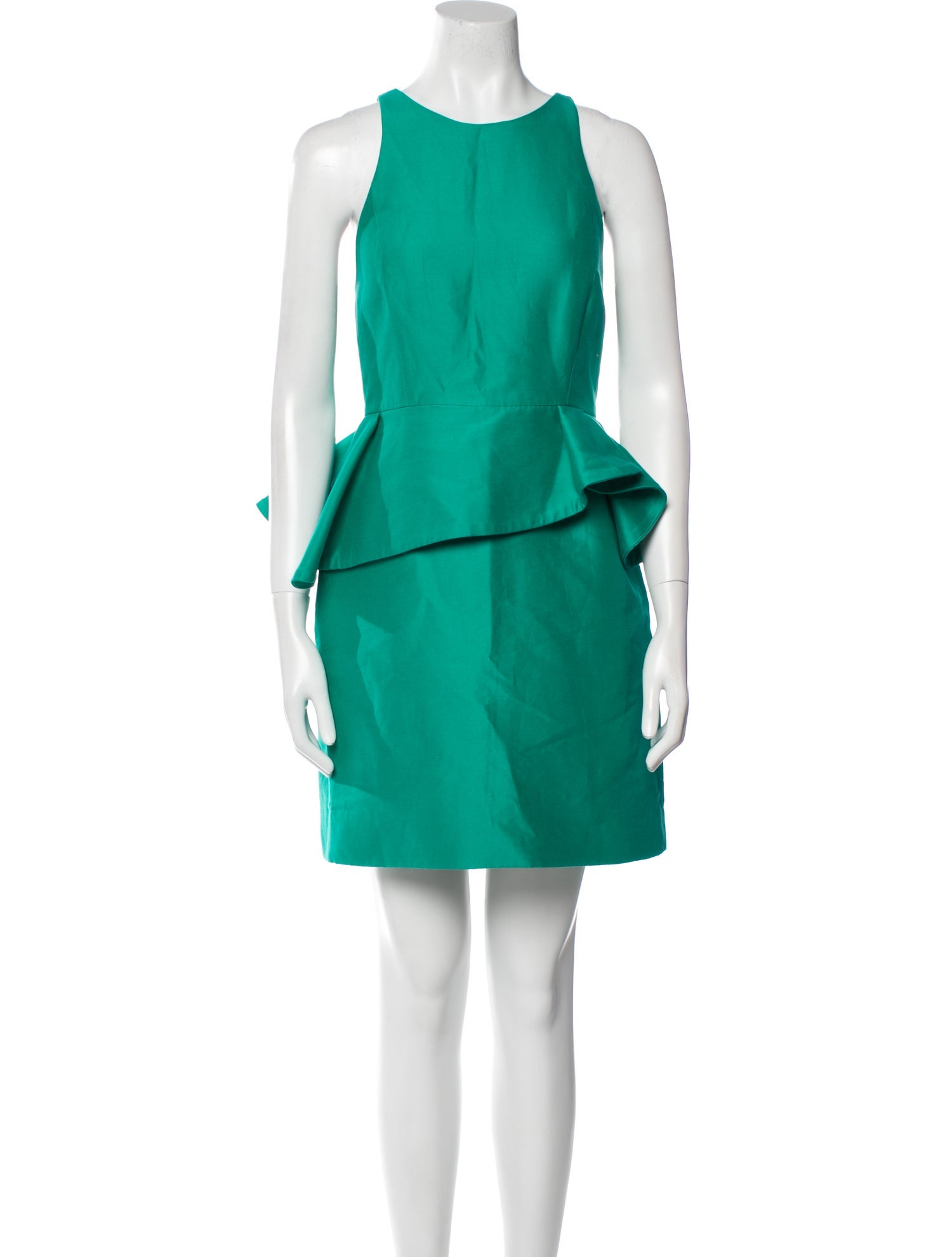 Halston Crew Neck Mini Dress w/ Tags