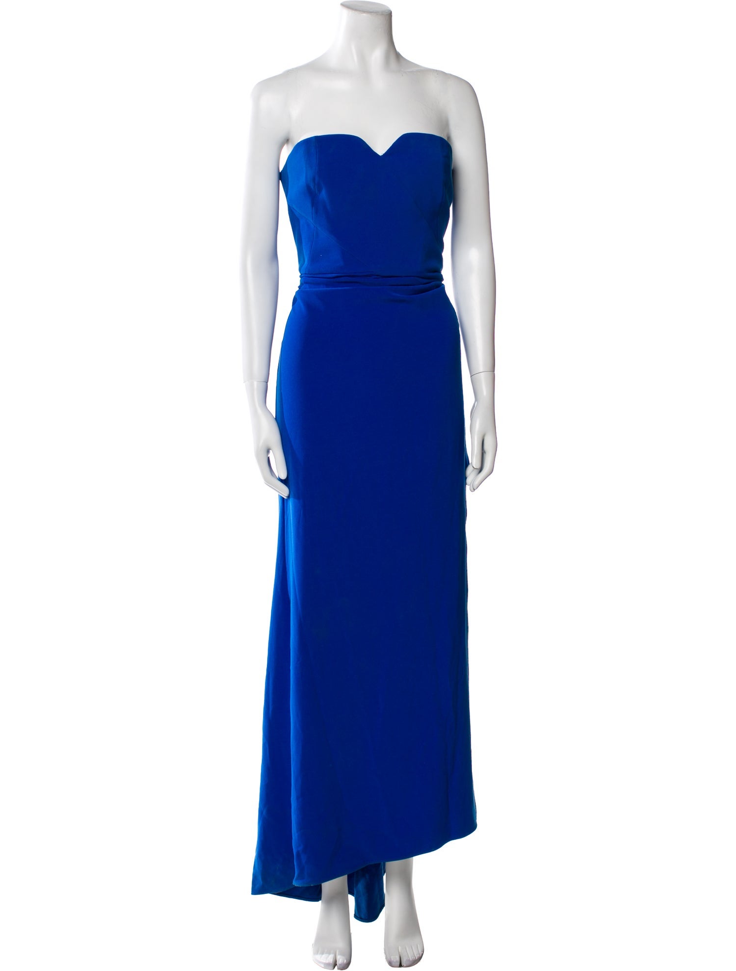 Halston Strapless Long Dress
