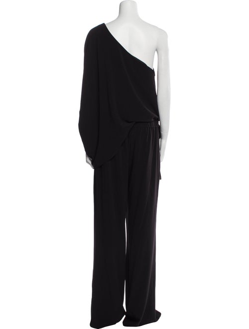 Halston One-Shoulder Jumpsuit