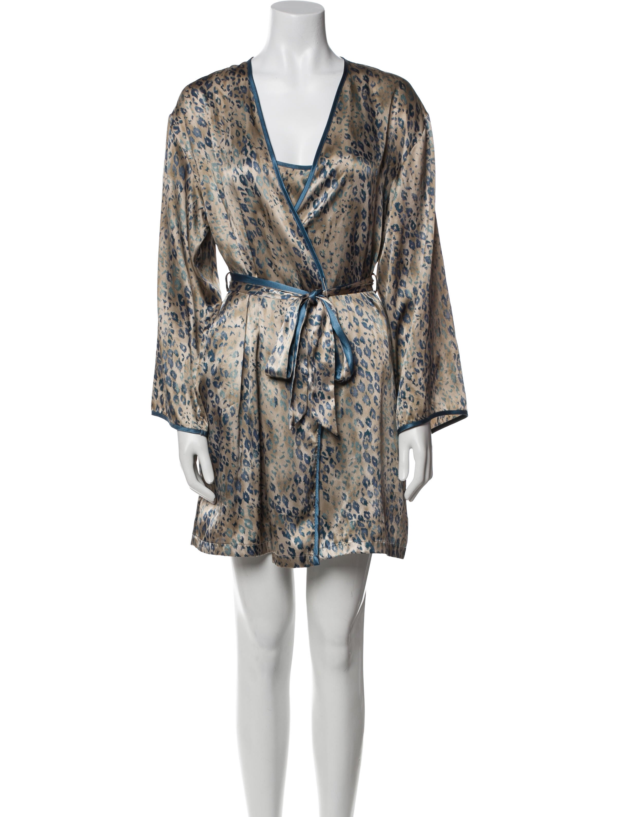 Halston Printed Nightgown