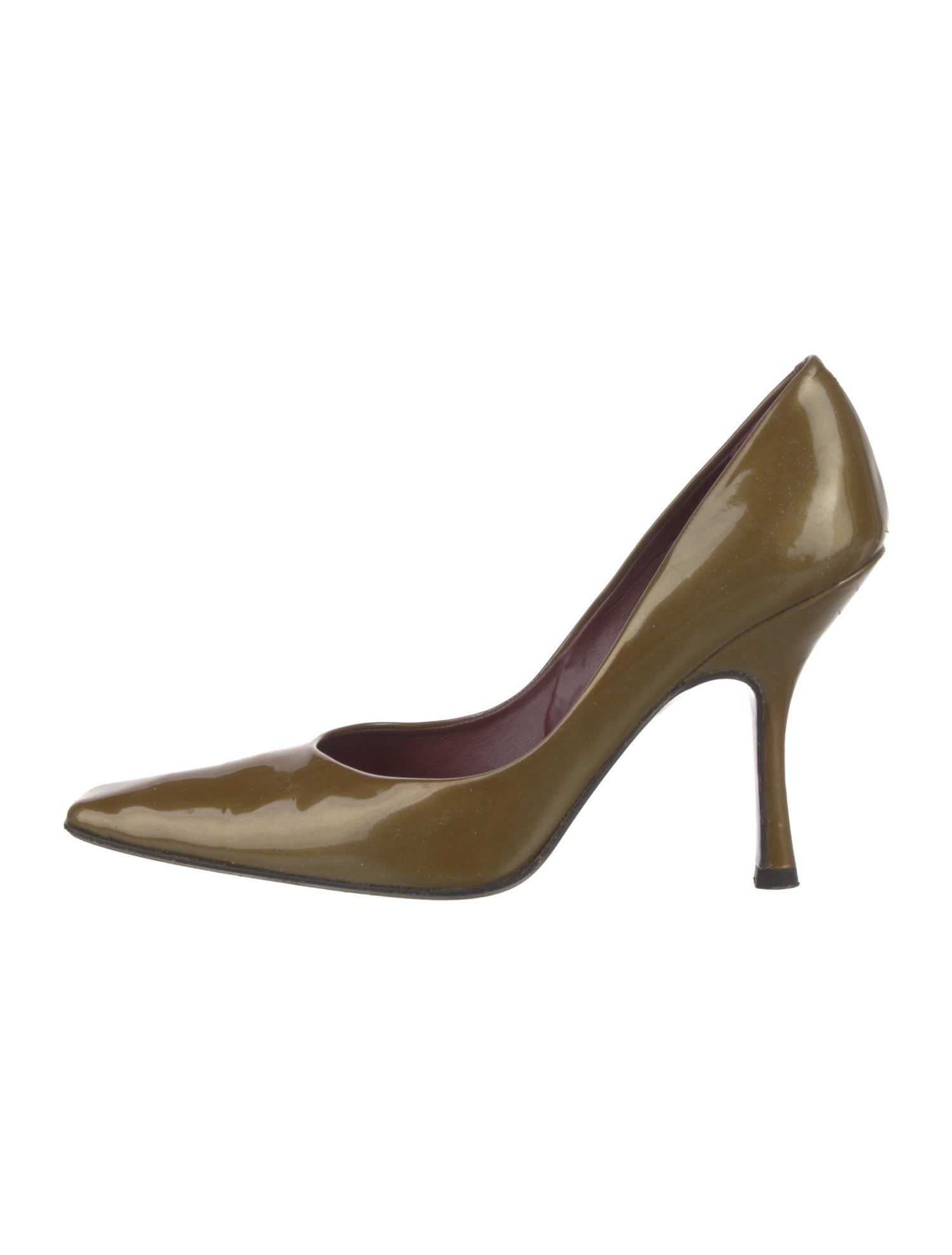 Halston Patent Leather Pumps