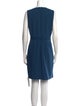 Halston Crew Neck Knee-Length Dress
