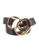 Halston Leather Waist Belt