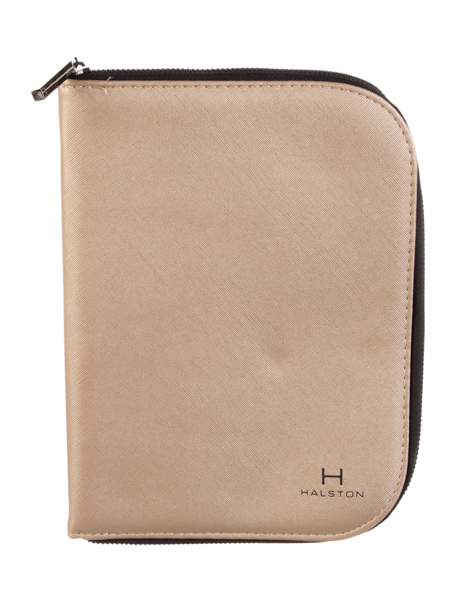 Halston Leather Travel Case