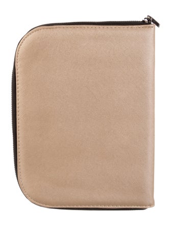 Halston Leather Travel Case