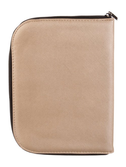 Halston Leather Travel Case