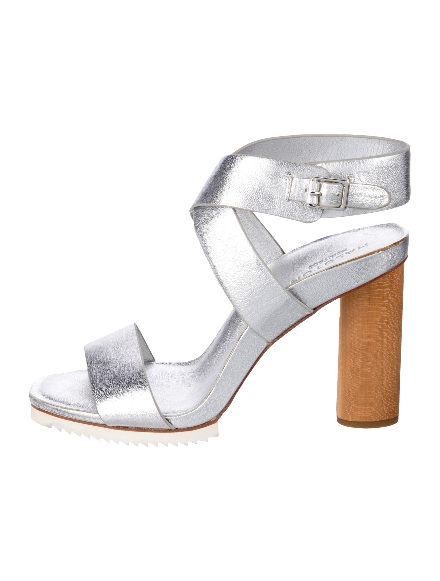 Halston Leather Slingback Pumps