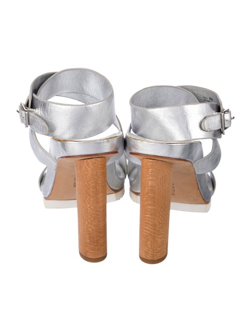 Halston Leather Slingback Pumps