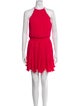 Halston Halterneck Mini Dress
