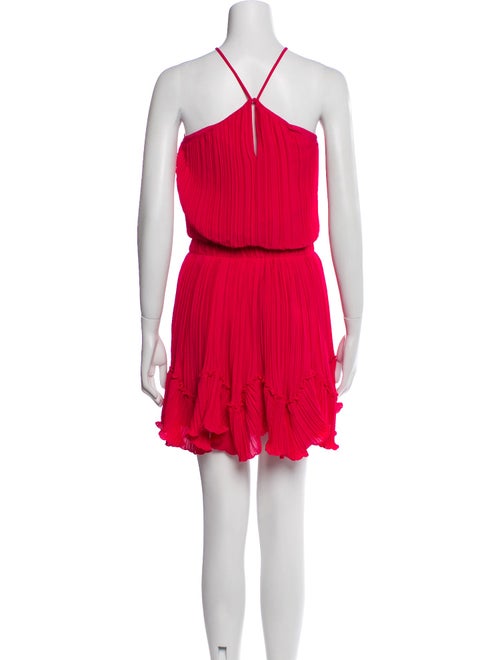 Halston Halterneck Mini Dress