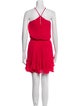 Halston Halterneck Mini Dress