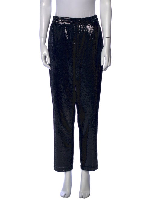 Halston Nylon Straight Leg Pants