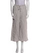 Halston Linen Wide Leg Pants