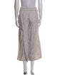 Halston Linen Wide Leg Pants