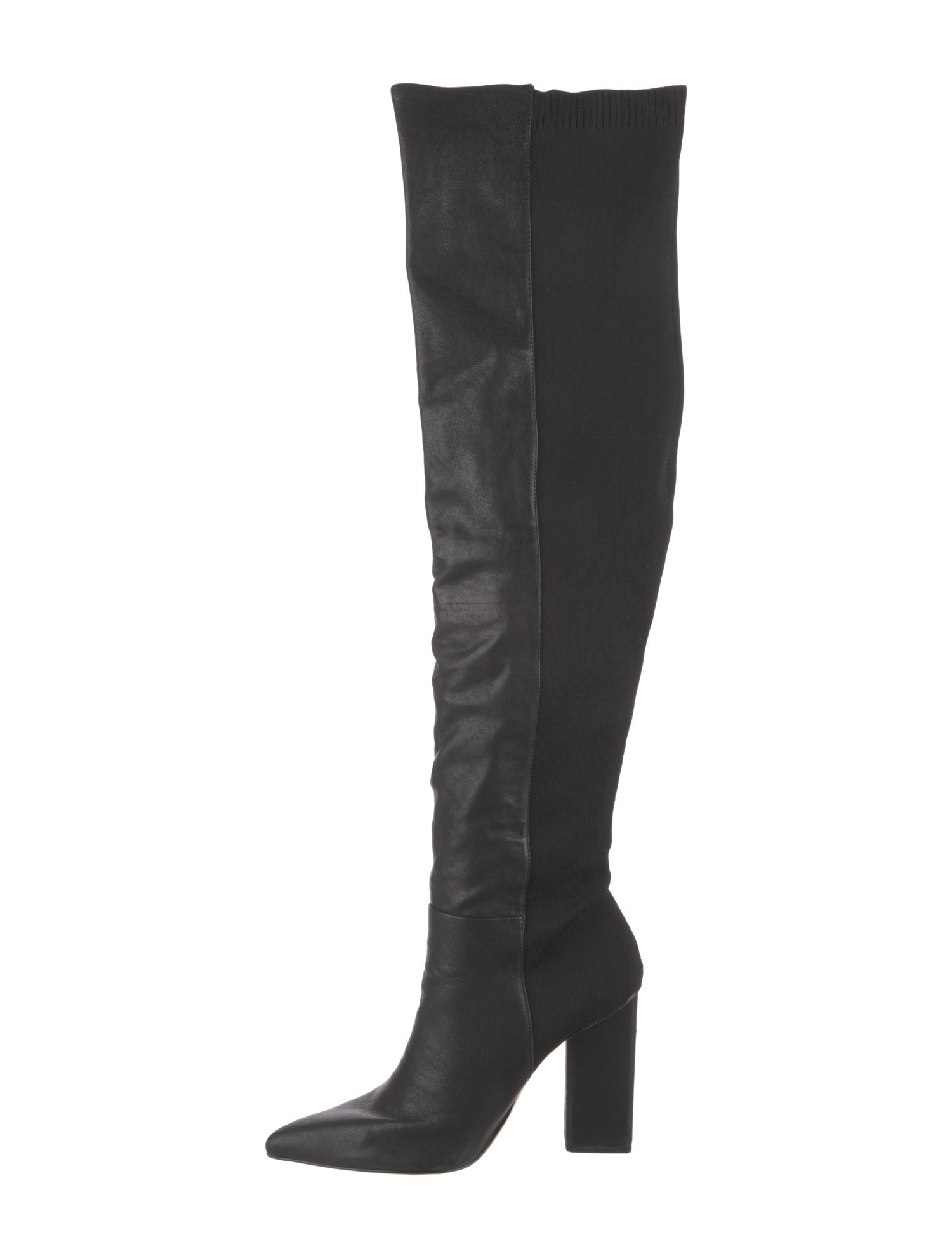 Halston Leather Boots
